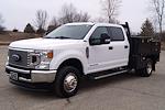 Used 2020 Ford F-350 XLT Crew Cab 4x4, Bedrock Flatbed Truck for sale #D06743 - photo 9