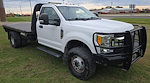 Used 2017 Ford F-350 XLT Regular Cab 4x4, 11' Knapheide Flatbed Truck for sale #D17511 - photo 3