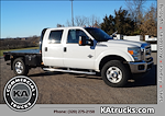 Used 2016 Ford F-350 XLT Crew Cab 4x4, 8' CM Truck Beds AL RD Model Flatbed Truck for sale #D39295 - photo 1