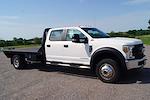 Used 2019 Ford F-550 XL Crew Cab 4x4, 11' Bedrock Flatbed Truck for sale #D42845 - photo 3