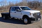 Used 2021 Ford F-350 XL Crew Cab 4x4, Knapheide Flatbed Truck for sale #D42915 - photo 3
