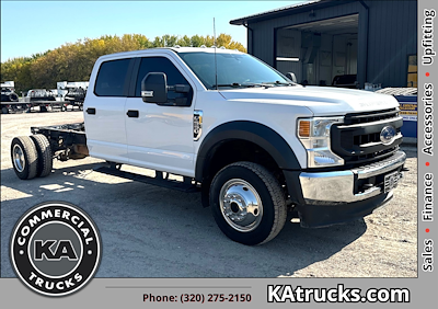 Used 2020 Ford F-550 XL Crew Cab 4x4, Cab Chassis for sale #D86513 - photo 1