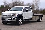 Used 2020 Ford F-550 Lariat Crew Cab 4x4, Zimmerman Truck Bodies Flatbed Truck for sale #E77461 - photo 9