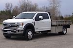 Used 2020 Ford F-550 Lariat Crew Cab 4x4, Zimmerman Truck Bodies Flatbed Truck for sale #E77461 - photo 37