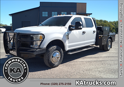 Used 2017 Ford F-350 XL Crew Cab 4x4, 8' Norstar Flatbed Truck for sale #E91613 - photo 1