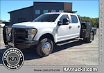 Used 2017 Ford F-350 XL Crew Cab 4x4, 8' Norstar Flatbed Truck for sale #E91613 - photo 1