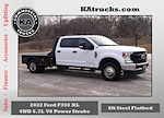 Used 2022 Ford F-350 XL Crew Cab 4x4, CM Truck Beds Flatbed Truck for sale #F03246 - photo 1