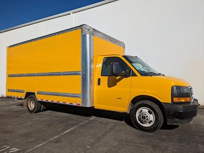 Used 2018 GMC Savana 3500 4x2, 16' Box Truck for sale #902052 - photo 1