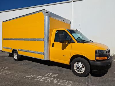 Used 2018 GMC Savana 3500 4x2, Box Van for sale #902581 - photo 1