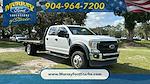 Used 2021 Ford F-450 XL Crew Cab 4x4, Flatbed Truck for sale #MEC77973T - photo 1