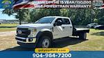 2021 Ford F-450 Crew Cab DRW 4x4, Flatbed Truck for sale #MEC77974T - photo 3