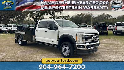 2023 Ford F-450 Crew Cab DRW 4x2, Flatbed Truck for sale #PEC92592T - photo 1