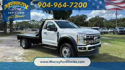 2024 Ford F-550 Regular Cab DRW 4x4, Flatbed Truck for sale #RDA29242 - photo 1