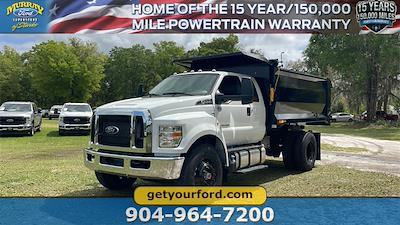 New 2024 Ford F-750 Base Super Cab 4x2, Crysteel E-Tipper Landscape Dump for sale #RDF09514 - photo 1