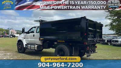 New 2024 Ford F-750 Base Super Cab 4x2, Crysteel E-Tipper Landscape Dump for sale #RDF09514 - photo 2
