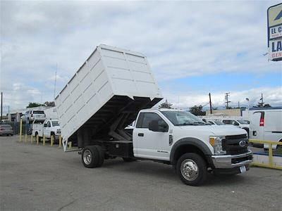 Used 2017 Ford F-550 Regular Cab 4x2, Landscape Dump for sale #10305 - photo 1