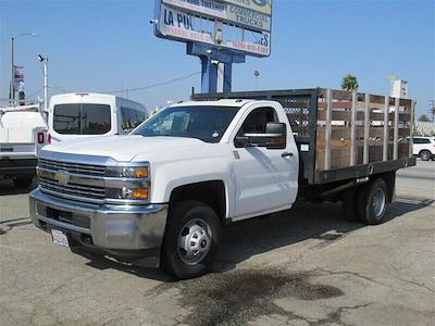 Used 2018 Chevrolet Silverado 3500 Work Truck Regular Cab 4x2, Stake Bed for sale #10380 - photo 1