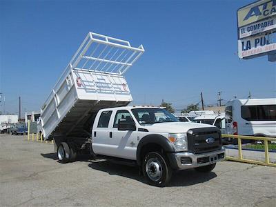 Used 2011 Ford F-550 Crew Cab 4x4, Landscape Dump for sale #10387 - photo 1