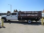 Used 2019 Ford F-550 Crew Cab 4x4, Stake Bed for sale #10406 - photo 4