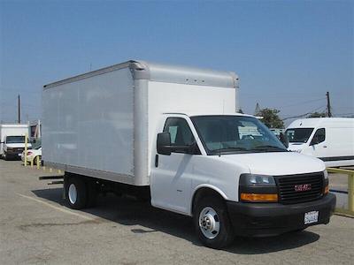 Used 2020 GMC Savana 3500 4x2, Box Van for sale #10430 - photo 1