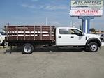 Used 2022 Ford F-550 Crew Cab 4x2, Stake Bed for sale #10474 - photo 3