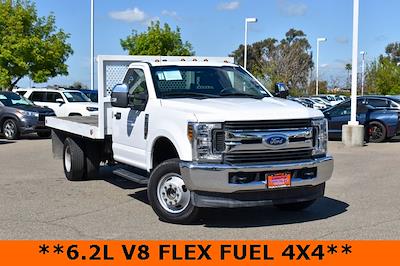 Used 2019 Ford F-350 XLT Regular Cab 4x4, Flatbed Truck for sale #51312 - photo 1
