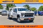 Used 2020 Chevrolet Silverado 3500 Work Truck Crew Cab 4x4, Contractor Truck for sale #46602 - photo 1