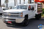 Used 2017 Chevrolet Silverado 3500 Work Truck Crew Cab 4x2, Stake Bed for sale #46943 - photo 3