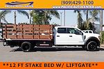 Used 2017 Ford F-550 XLT Crew Cab 4x4, Stake Bed for sale #48367 - photo 3