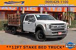 Used 2018 Ford F-550 XLT Crew Cab 4x4, Stake Bed for sale #49421 - photo 3