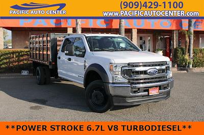 Used 2020 Ford F-550 XLT Crew Cab 4x4, Stake Bed for sale #49710 - photo 1