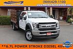 Used 2019 Ford F-550 XLT Crew Cab 4x4, Stake Bed for sale #49872 - photo 3