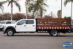 Used 2019 Ford F-550 XLT Crew Cab 4x4, Stake Bed for sale #49872 - photo 6