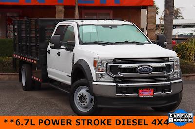 Used 2020 Ford F-450 XLT Crew Cab 4x4, Stake Bed for sale #50276 - photo 1