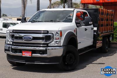 Used 2021 Ford F-550 XLT Crew Cab 4x4, Stake Bed for sale #51315 - photo 1