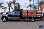 Used 2021 Ford F-550 XLT Crew Cab 4x4, Stake Bed for sale #51694 - photo 6
