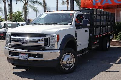 Used 2019 Ford F-550 XLT Regular Cab 4x4, Stake Bed for sale #52698 - photo 1