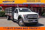 Used 2019 Ford F-550 XLT Regular Cab 4x4, Stake Bed for sale #52698 - photo 3