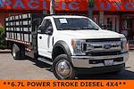 Used 2019 Ford F-550 XLT Regular Cab 4x4, Stake Bed for sale #52698 - photo 4