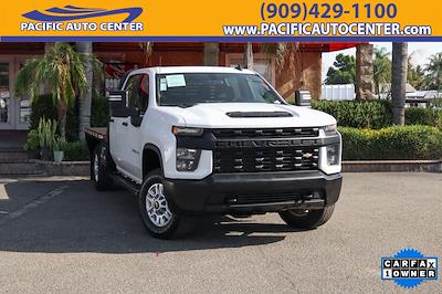 Used 2022 Chevrolet Silverado 2500 Work Truck Crew Cab 4x4, Flatbed Truck for sale #53155 - photo 1