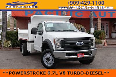 Used 2019 Ford F-450 XL Regular Cab 4x2, Dump Truck for sale #53637 - photo 1