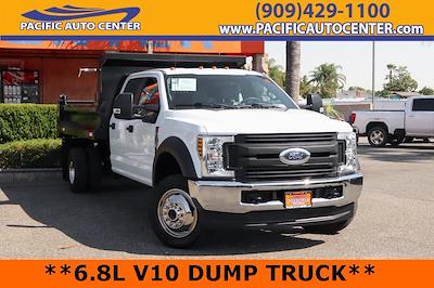 Used 2018 Ford F-550 XL Crew Cab 4x4, Dump Truck for sale #53939 - photo 1