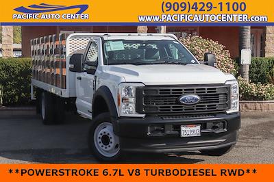 Used 2023 Ford F-550 XL Regular Cab 4x2, Stake Bed for sale #54610 - photo 1