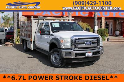 Used 2011 Ford F-550 XLT Crew Cab 4x4, Stake Bed for sale #54616 - photo 1