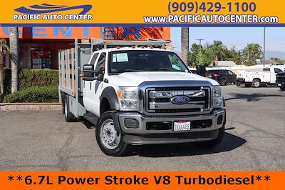 Used 2011 Ford F-550 XLT Crew Cab 4x4, Stake Bed for sale #54617 - photo 1