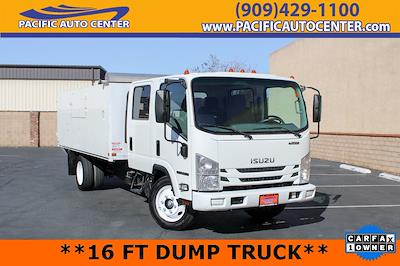 Used 2020 Isuzu NPR-HD Crew Cab 4x2, Landscape Dump for sale #54625 - photo 1