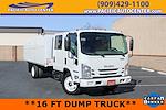 Used 2020 Isuzu NPR-HD Crew Cab 4x2, Landscape Dump for sale #54625 - photo 1