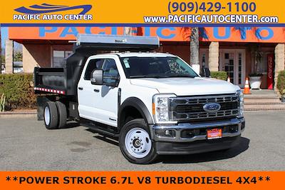 Used 2023 Ford F-550 XL Crew Cab 4x4, Dump Truck for sale #54865 - photo 1