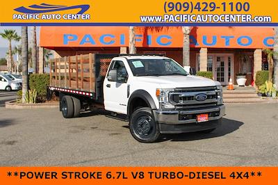 Used 2021 Ford F-550 XLT Regular Cab 4x4, Stake Bed for sale #55229 - photo 1