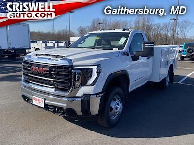 New 2024 GMC Sierra 3500 Pro Regular Cab 4WD, Reading Classic II Steel Service Truck for sale #B240193 - photo 1